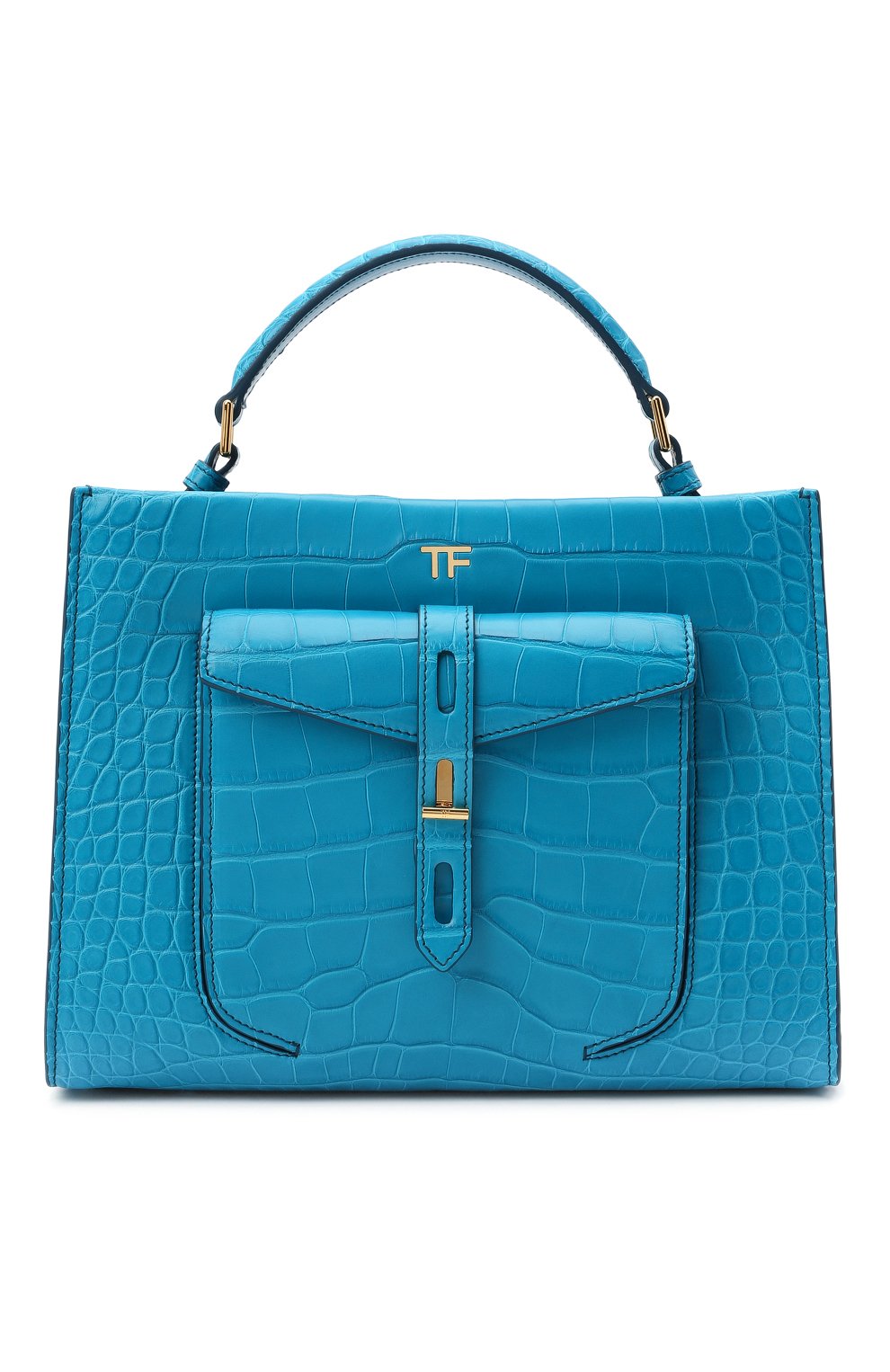 Сумка t twist small из кожи аллигатора TOM FORD, арт. L1203T-EAL001/AMIS, фото 1