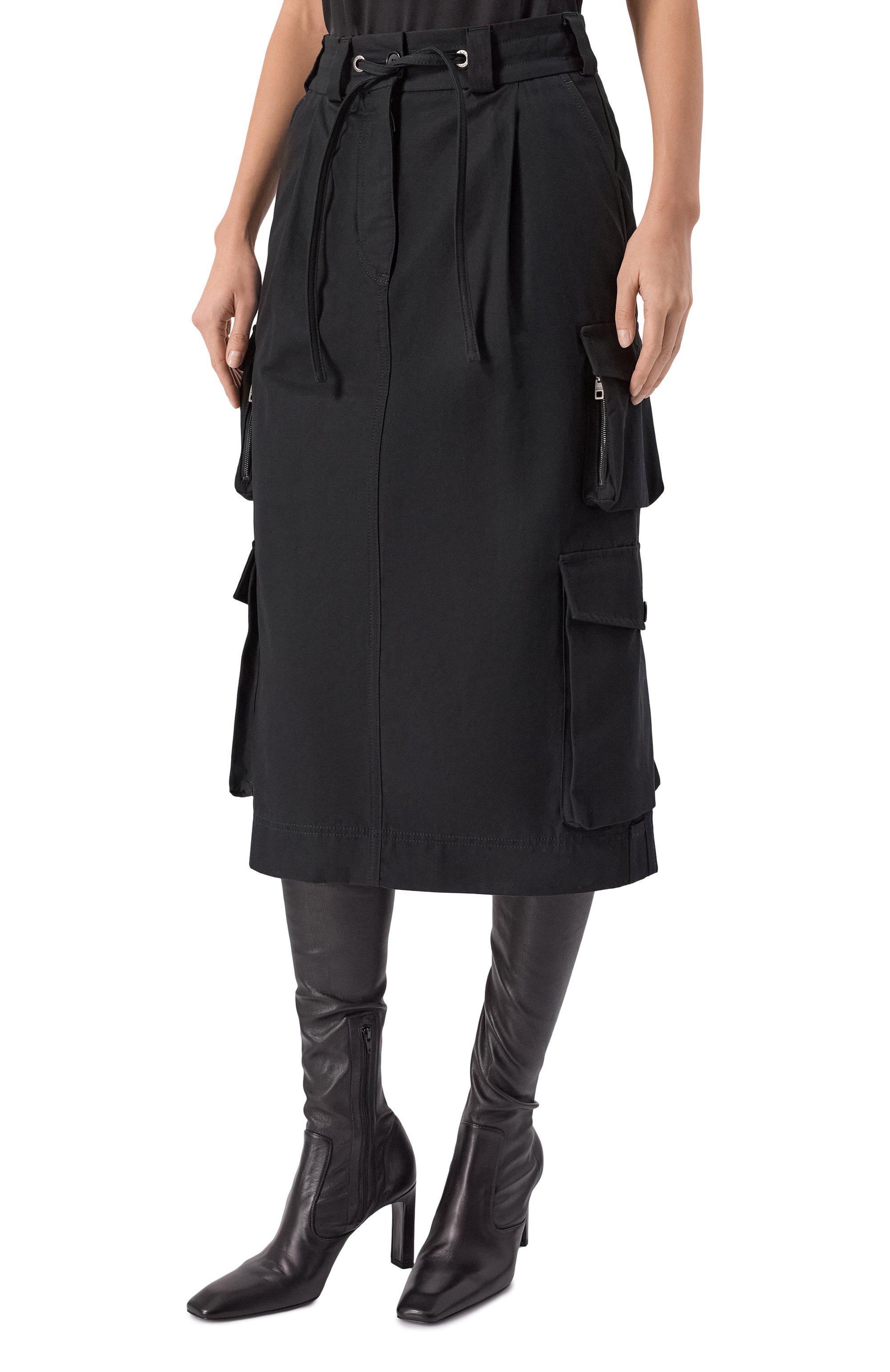 Хлопковая юбка DOLCE & GABBANA, арт. F4DAQT/FU62W, фото 3