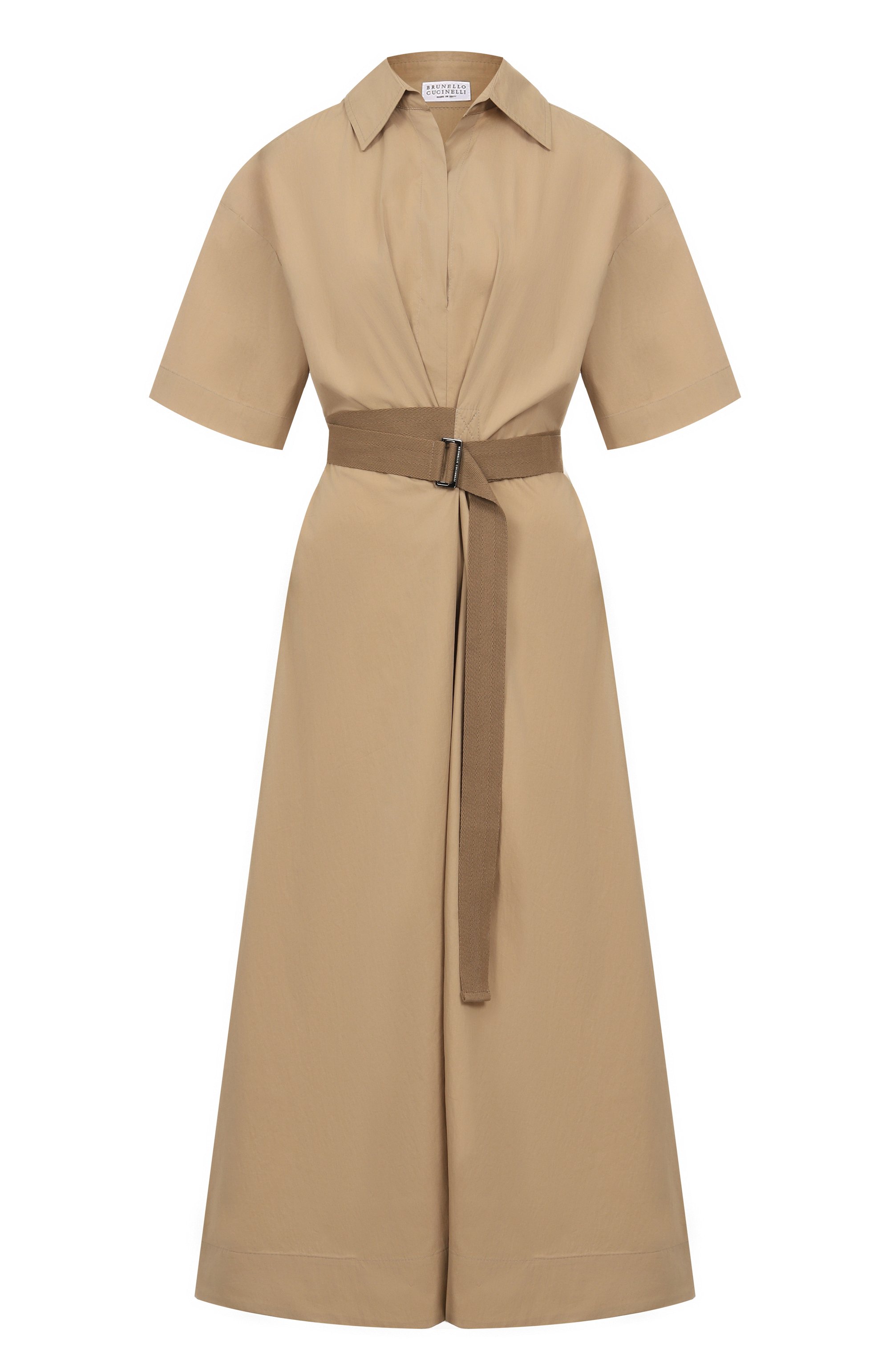 Хлопковое платье BRUNELLO CUCINELLI, арт. M0H93A5306, фото 1