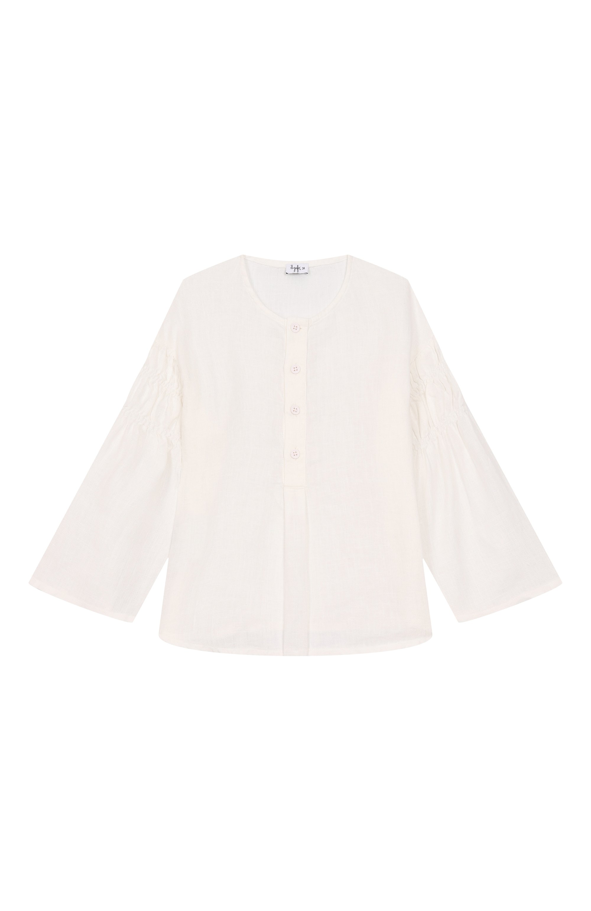 Льняная рубашка IL GUFO, арт. P25CL253L6006/5A-8A, фото 1