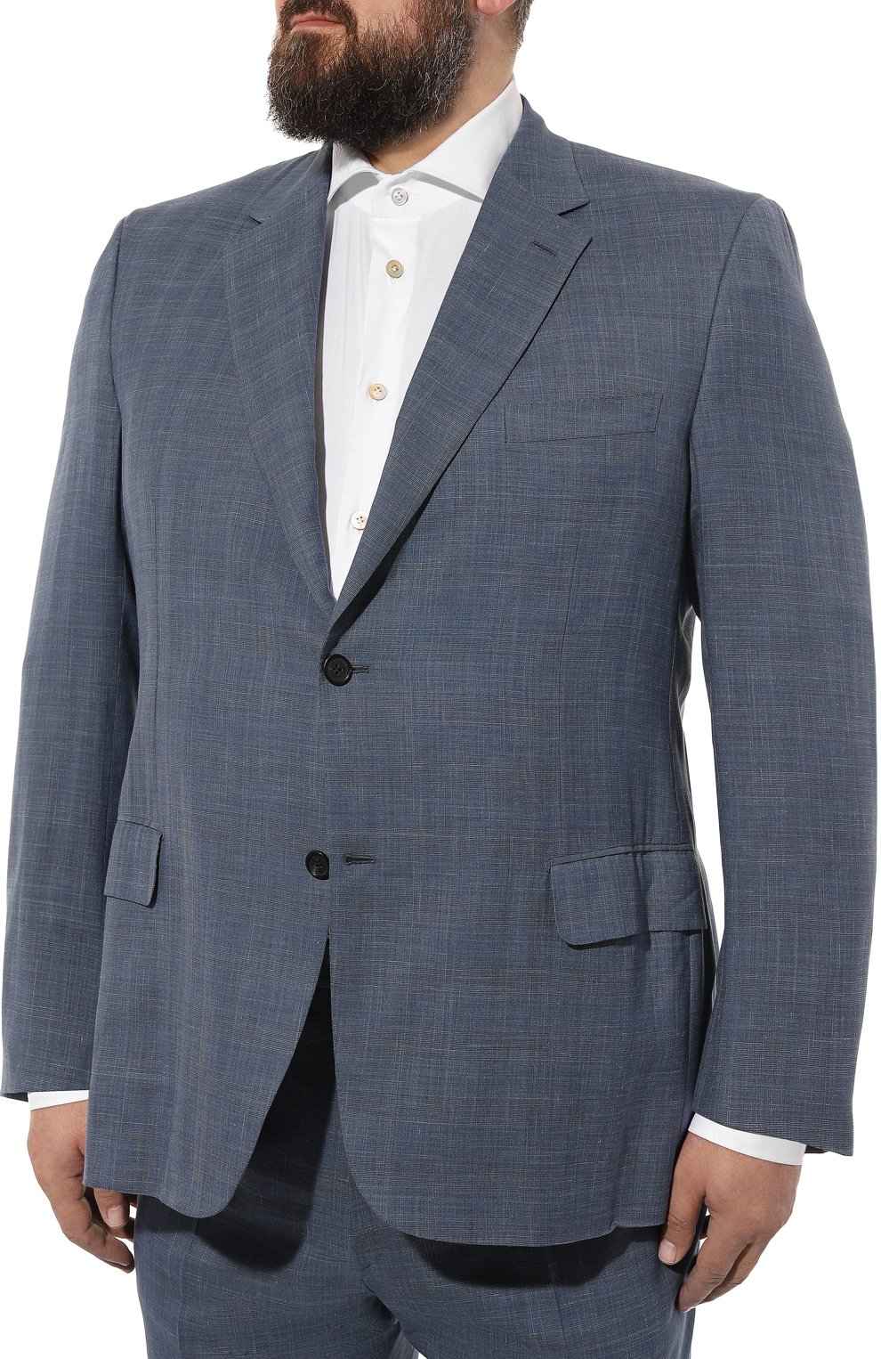 Костюм из шерсти и льна BRIONI, арт. RAH0/P6A15/PARLAMENT0/2, фото 2