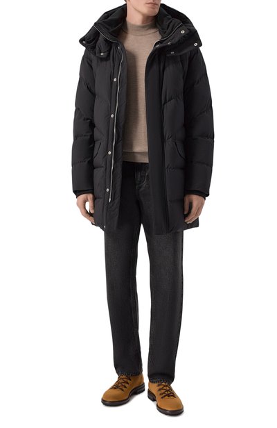 Пуховик KITON черного цвета по цене 683000 руб., арт. UGK211AK0269L, фото 2 Пуховик KITON, арт. UGK211AK0269L, фото 2