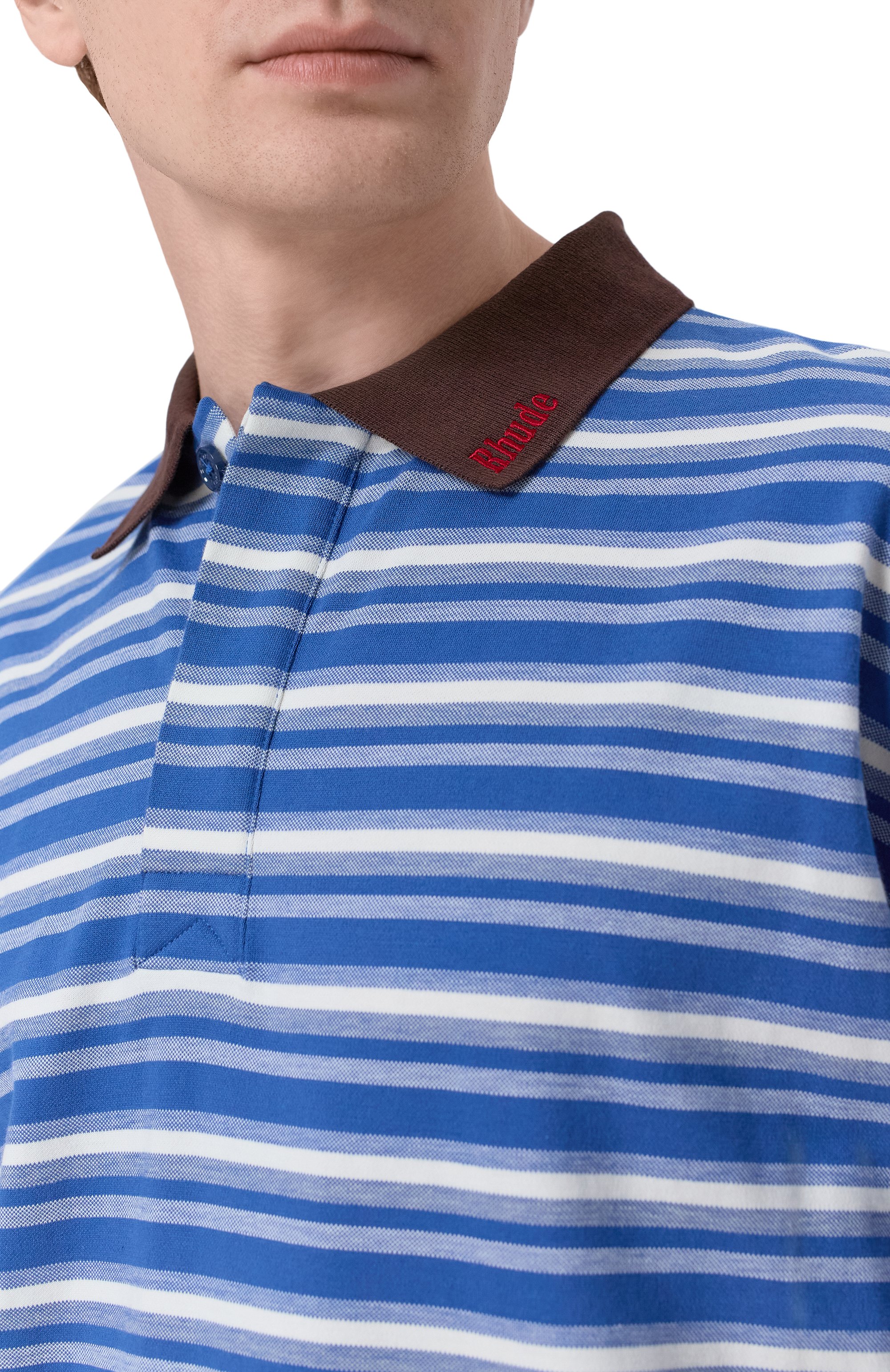 Хлопковое поло RHUDE, арт. RHSS26SR01219, фото 5