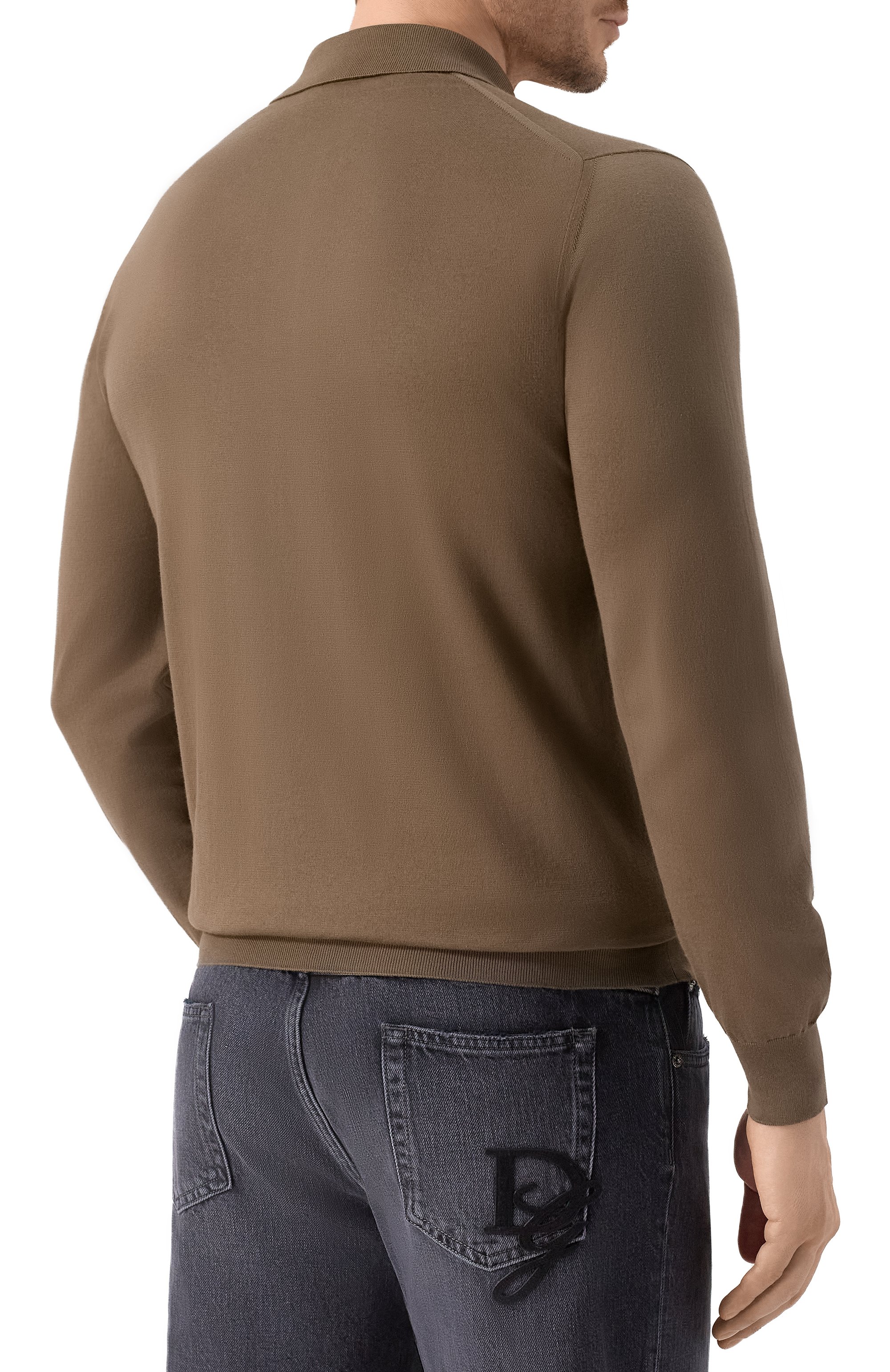 Хлопковое поло KITON, арт. UMKXX35_001, фото 4