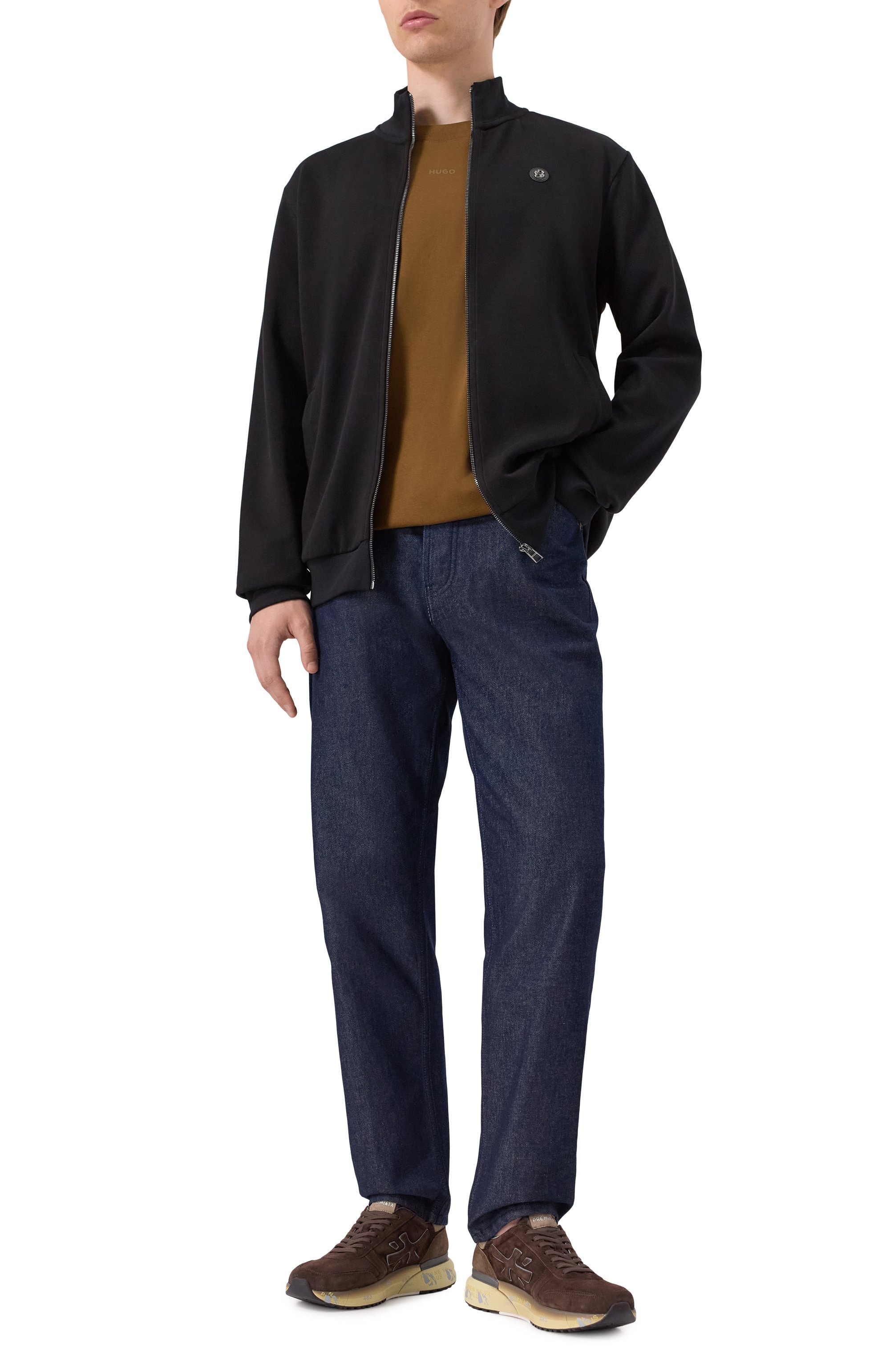 Хлопковая футболка HUGO, арт. 50488330, фото 2