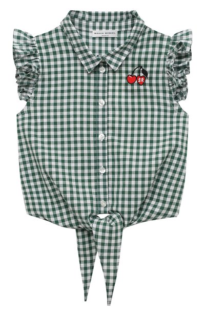 Хлопковая рубашка SONIA RYKIEL ENFANT, арт. 22S1SH01, фото 1