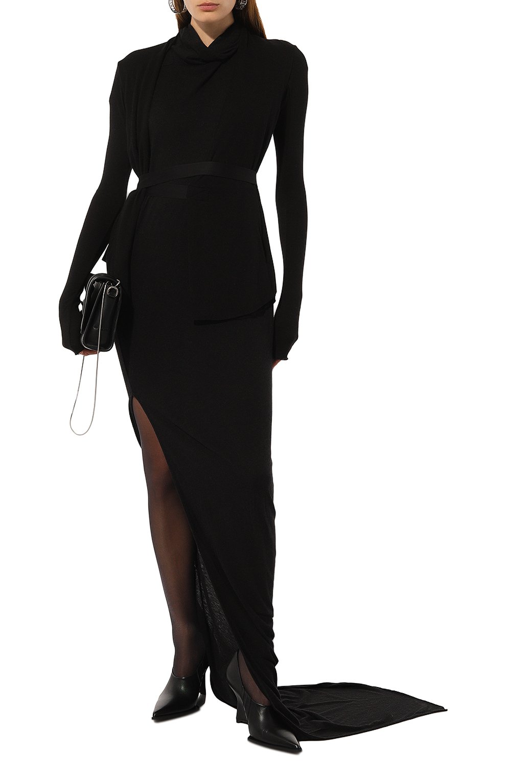 Жакет из шерсти и вискозы RICK OWENS, арт. RP02D3707/JR, фото 2