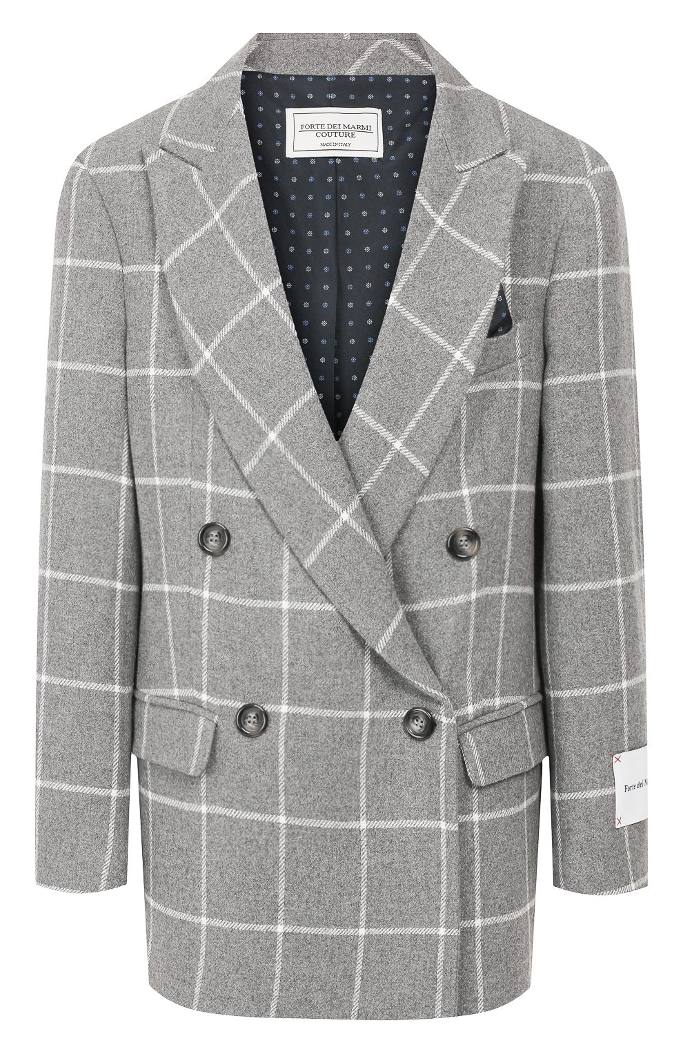 Жакет в клетку FORTE DEI MARMI COUTURE, арт. FFW19-1411, фото 1