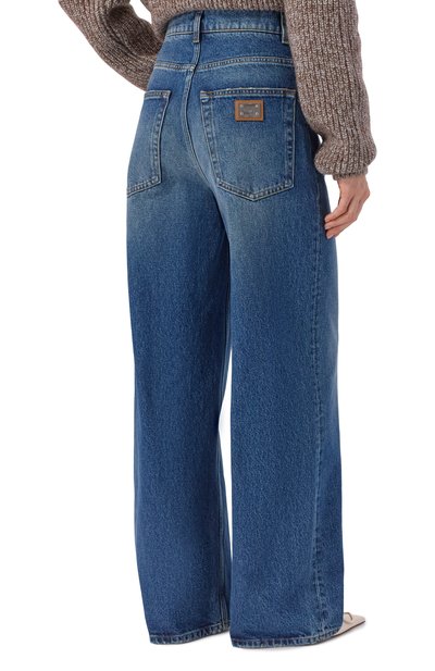 Джинсы DOLCE & GABBANA синего цвета по цене 88100 руб., арт. FTDGVD/G80C8, фото 4 Джинсы DOLCE & GABBANA, арт. FTDGVD/G80C8, фото 4