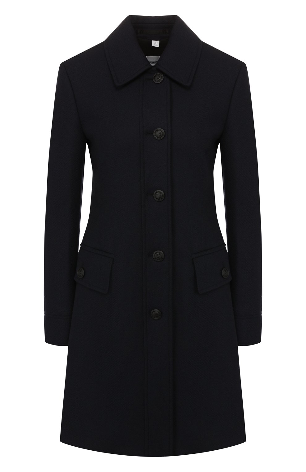 Пальто angus BURBERRY синего цвета по цене 230500 руб., арт. 8014323, фото 1 Пальто angus BURBERRY, арт. 8014323, фото 1