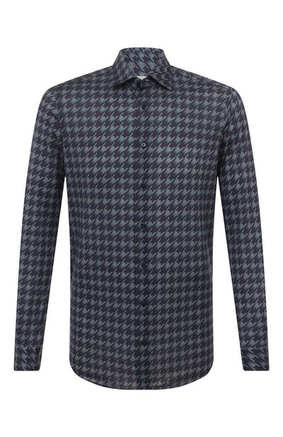 Мужская хлопковая ру�башка ZILLI, арт. CLAF01ZS84030ZSG18266