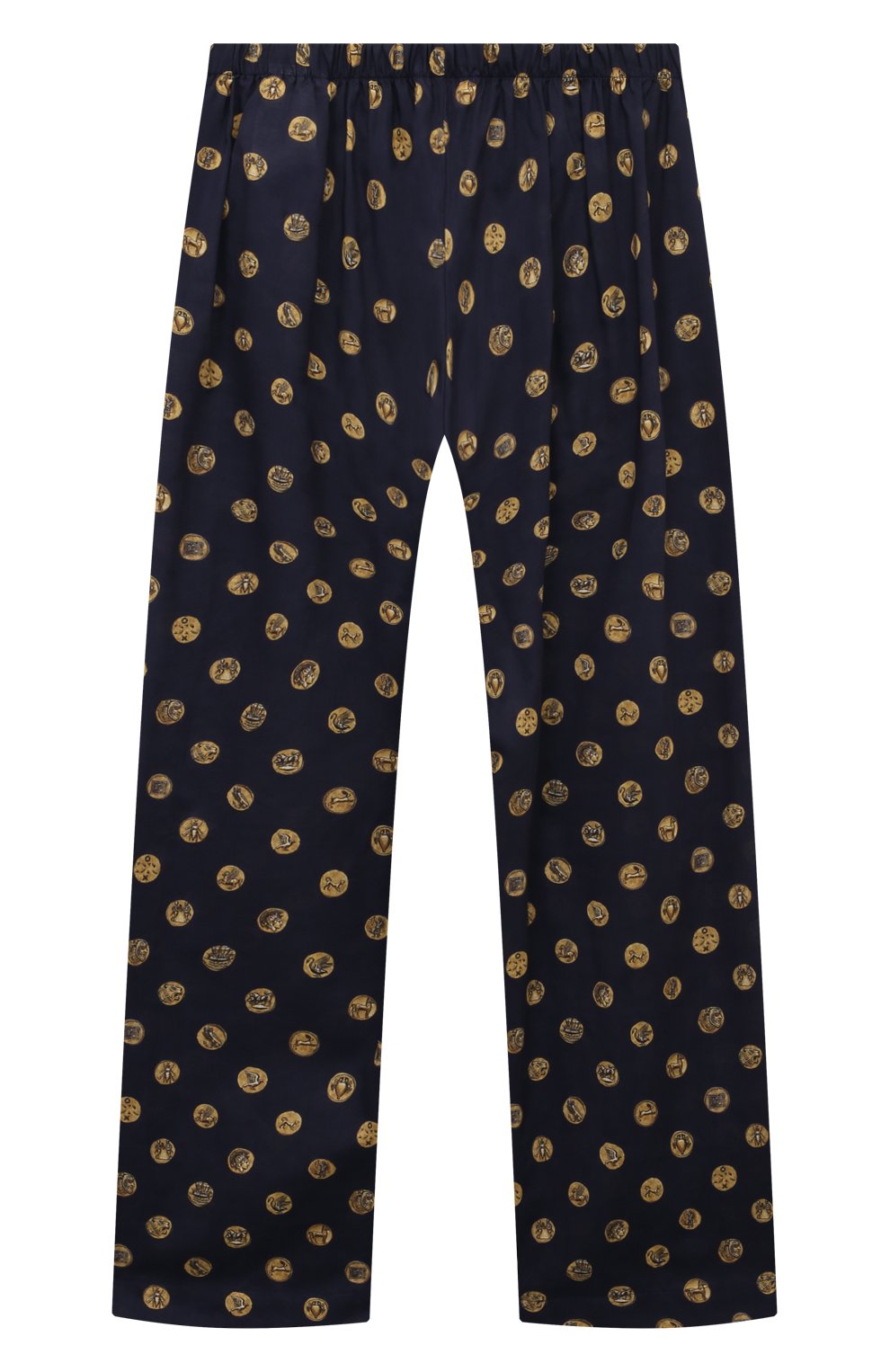 Хлопковая пижама DEREK ROSE темно-синего цвета по цене 19050 руб., арт. 7025-LEDB078, фото 6 Хлопковая пижама DEREK ROSE, арт. 7025-LEDB078, фото 6