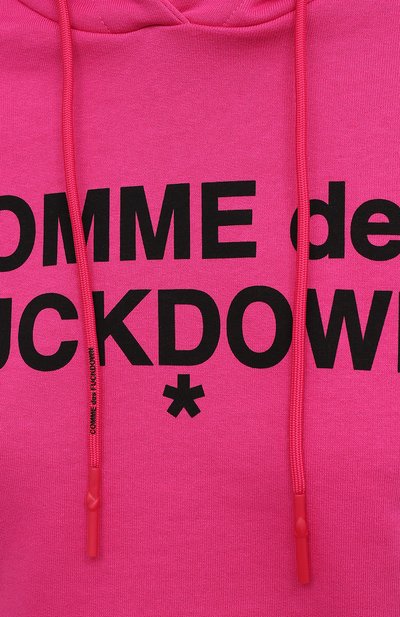 Хлопковое худи COMME DES FUCKDOWN, арт. CDFD1338, фото 5