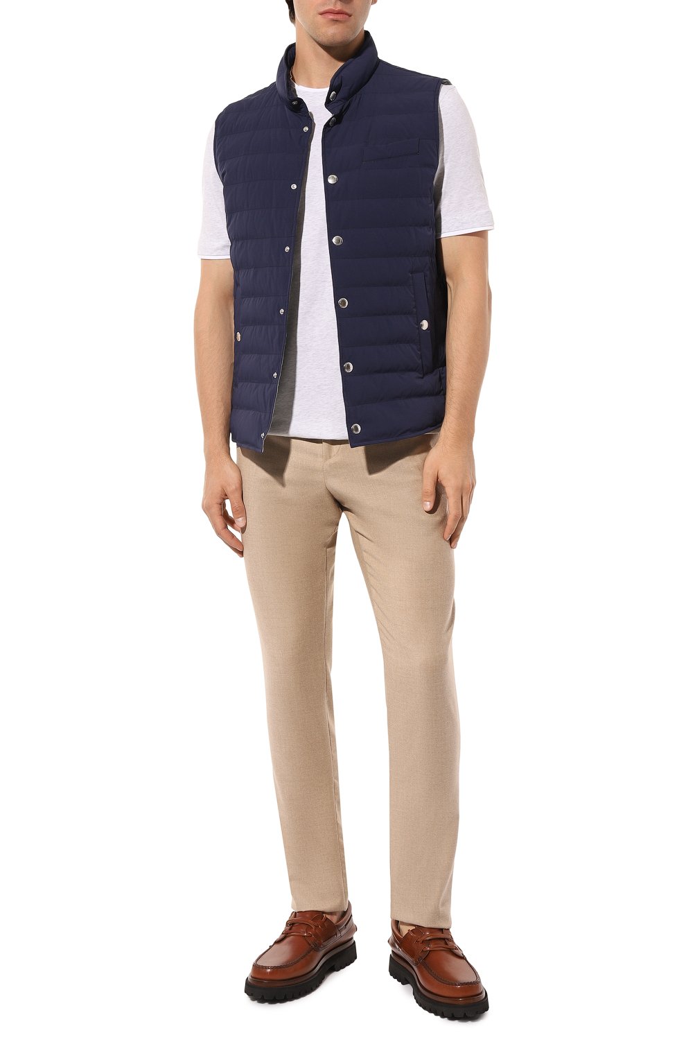 Пуховый жилет BRUNELLO CUCINELLI, арт. MM403B2217, фото 2