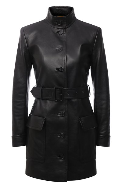 Женский кожаный жакет SAINT LAURENT, арт. 660573/YC2ZZ