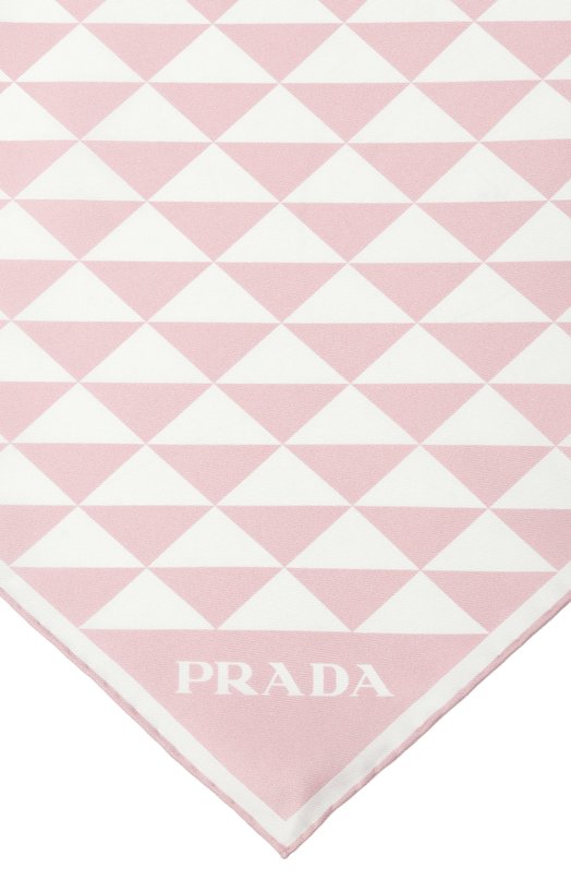 Шелковый платок Prada 1FF036/2DTP Розовый  1FF036/2DTP Фото 4
