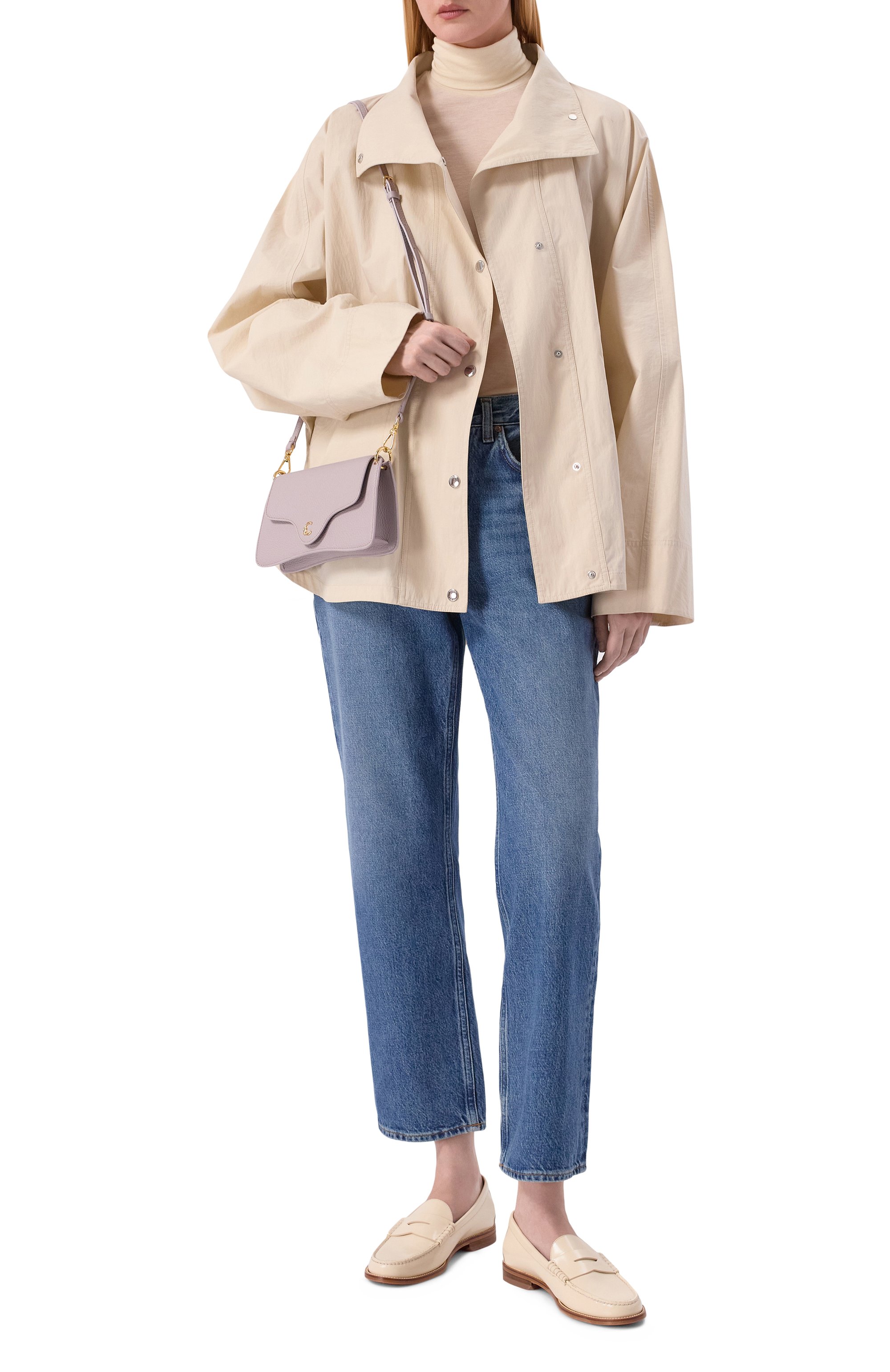 Сумка c-me small COCCINELLE сиреневого цвета по цене 20800 руб., арт. E5 SSL 27 01 01, фото 7 Сумка c-me small COCCINELLE, арт. E5 SSL 27 01 01, фото 7