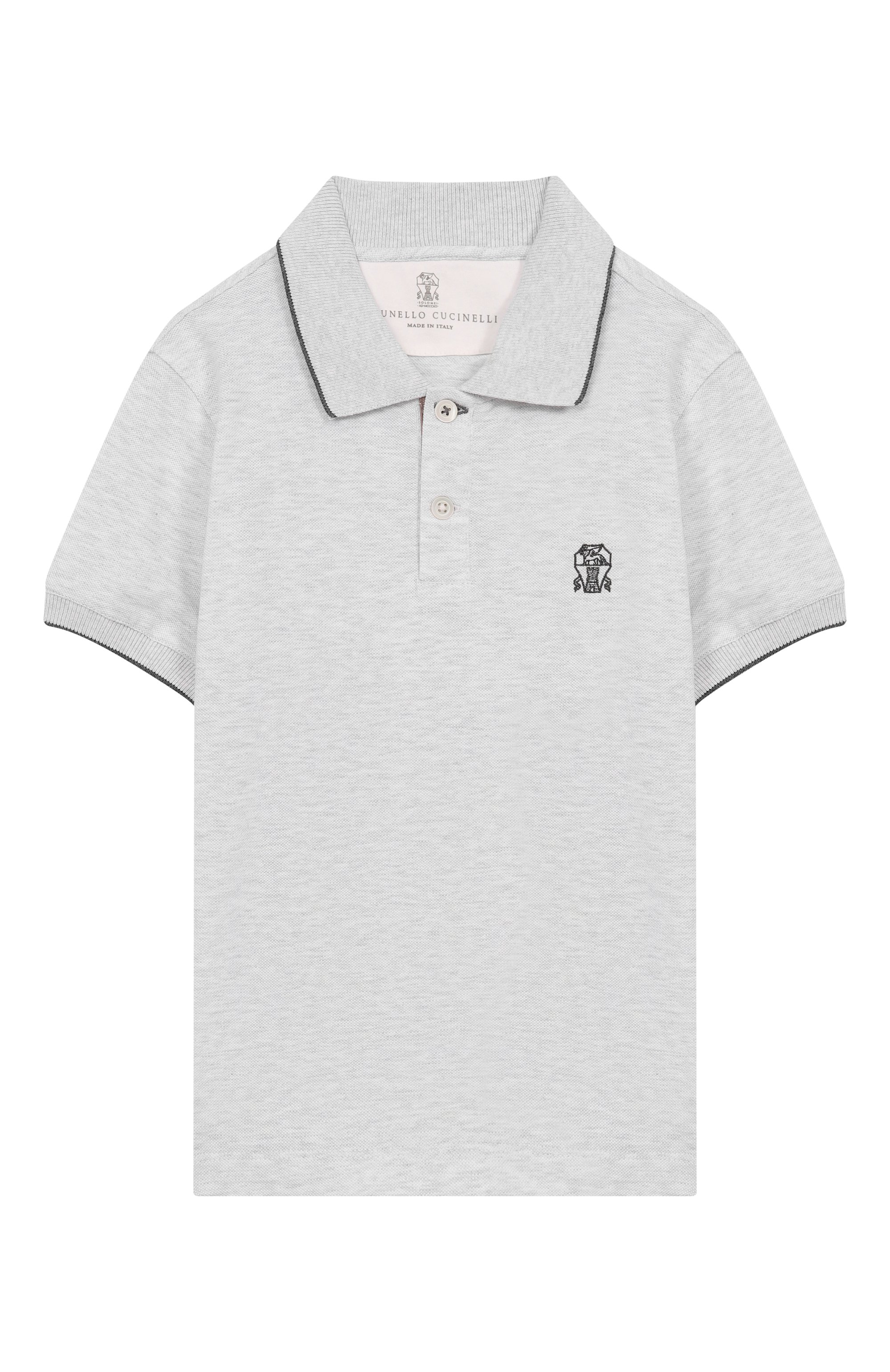 Хлопковое поло BRUNELLO CUCINELLI, арт. BE854T315B, фото 1