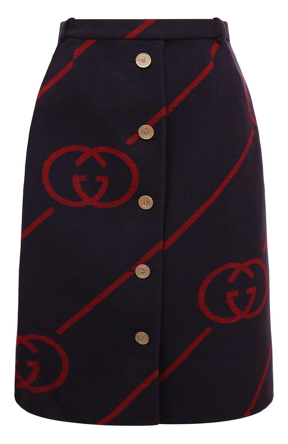 Шерстяная юбка GUCCI, арт. 577752 ZABXV, фото 1