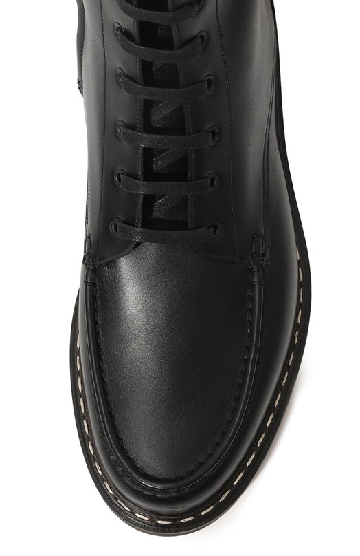 Кожаные ботинки Bally MSB05D/VT012 Чёрный  MSB05D/VT012 Фото 6
