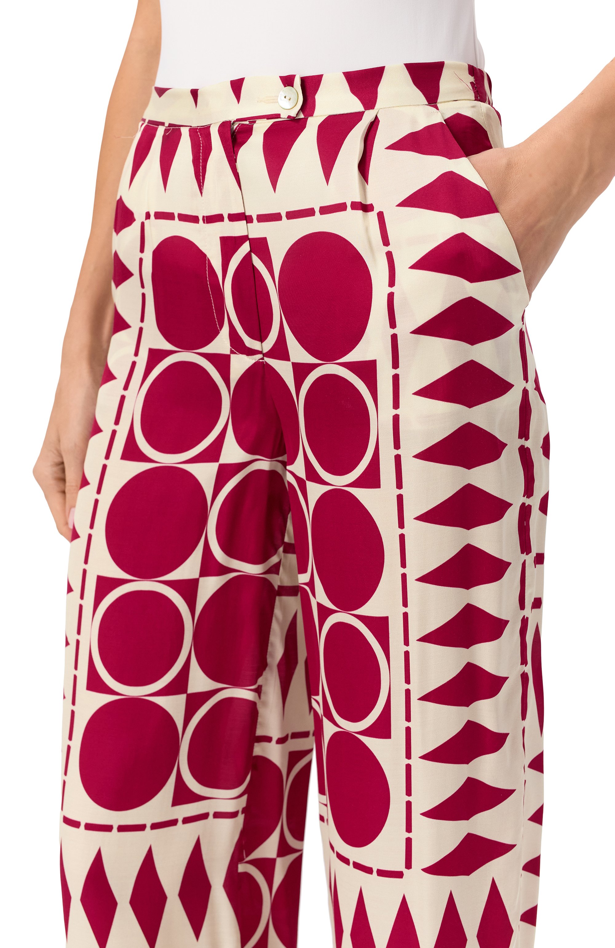 Брюки из вискозы BEATRICE .B, арт. 25FE1947ALBA, фото 5