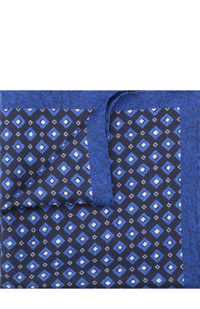 Мужской шелковый платок KITON, арт. UP0CHCX03R03