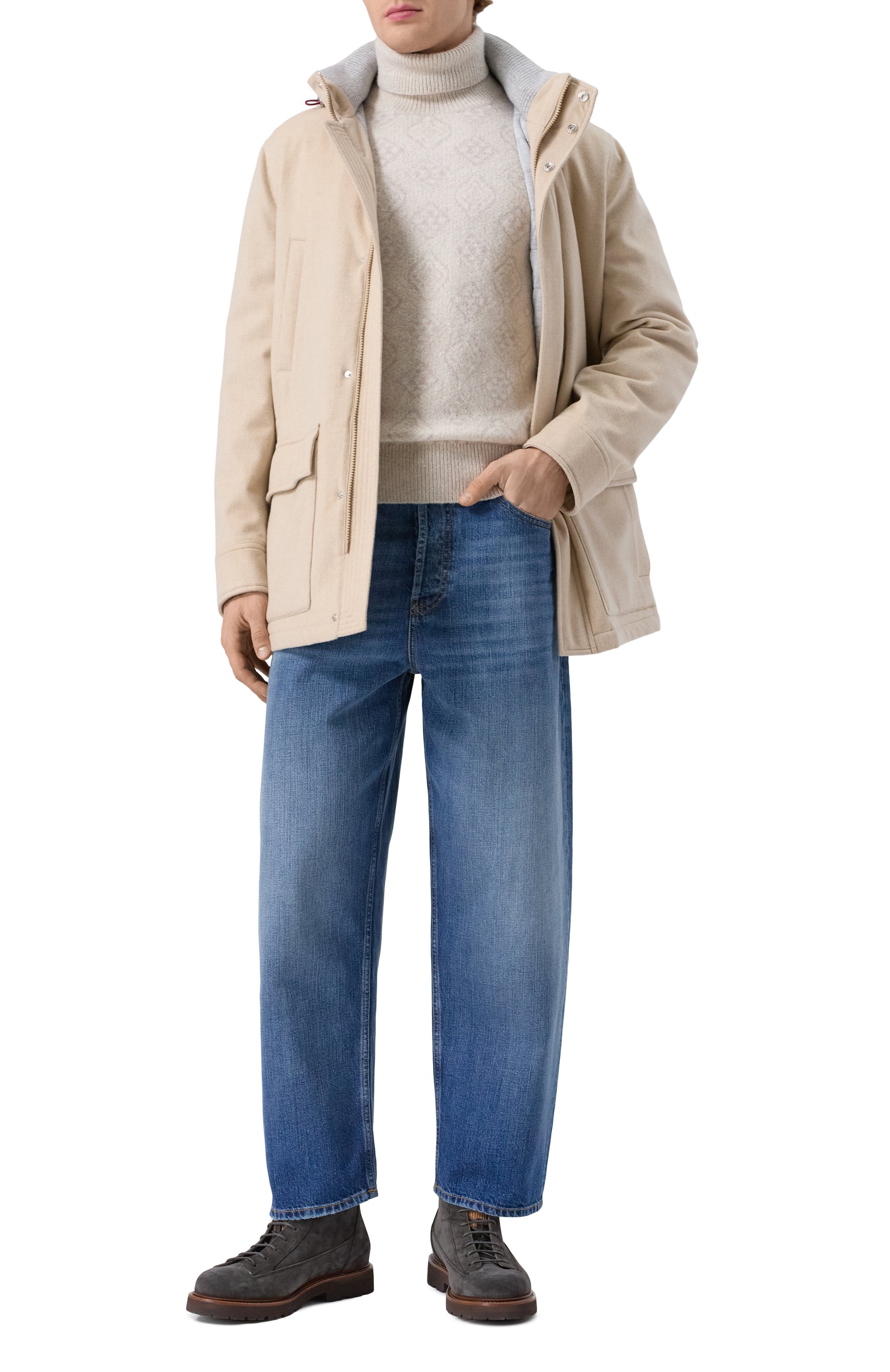 Джинсы VALENTINO, арт. 5V0DE03YAEL, фото 2