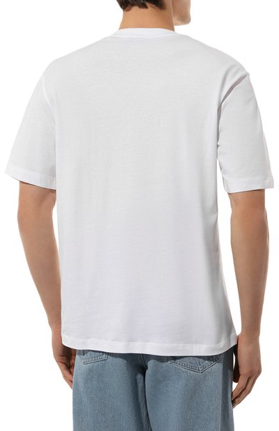 Хлопковая футболка HUGO BLUE, арт. 50528970, фото 4