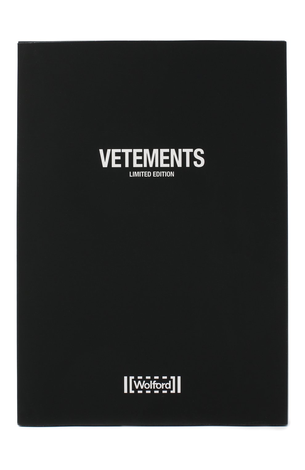 Колготки с логотипом бренда VETEMENTS, арт. WAH21AC302 1380/BLACK, фото 1