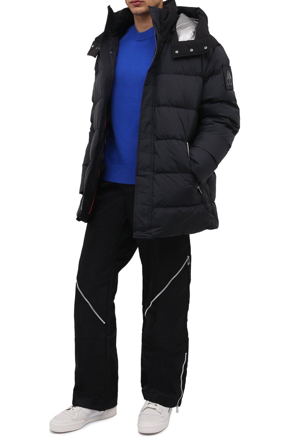 Пуховик midgell MOOSE KNUCKLES черного цвета по цене 108500 руб., арт. M31MJ168, фото 2 Пуховик midgell MOOSE KNUCKLES, арт. M31MJ168, фото 2