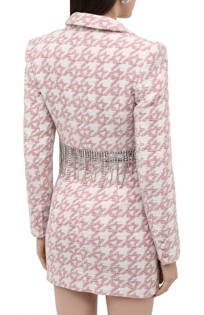 Жакет AREA светло-розового цвета по цене 137000 руб., арт. PF20J07083, фото 4 Жакет AREA, арт. PF20J07083, фото 4