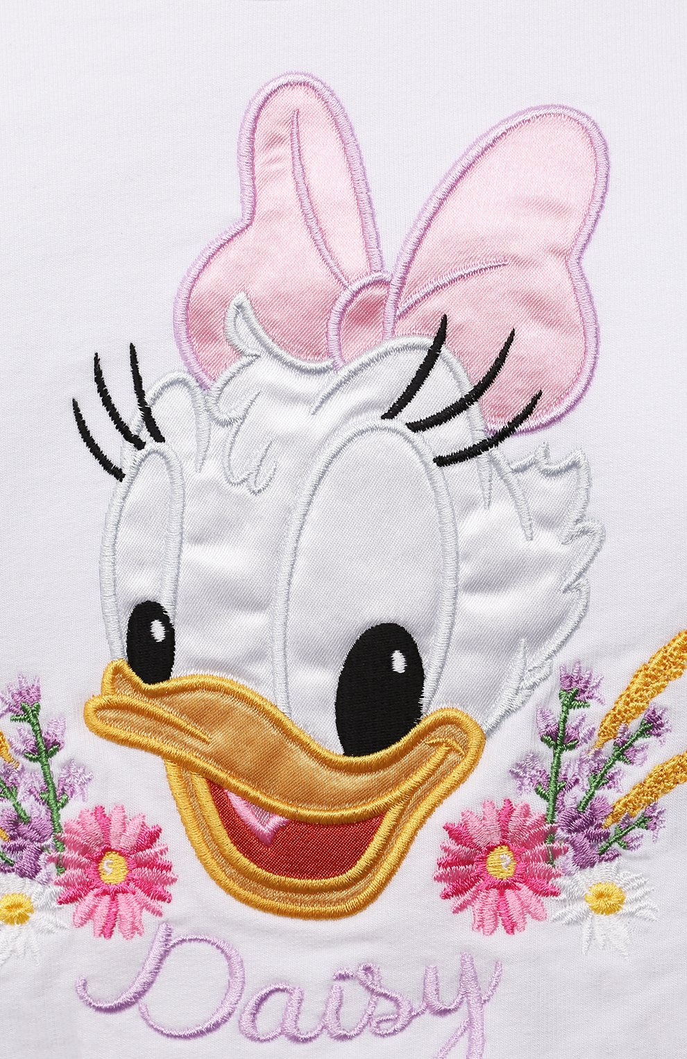 Хлопковый свитшот MONNALISA, арт. 397618RE, фото 3