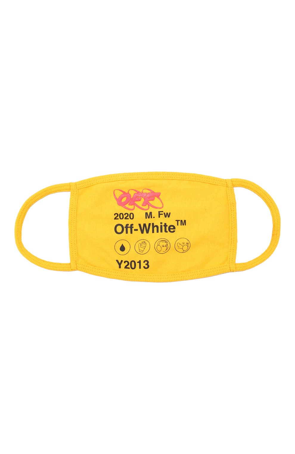Хлопковая маска для лица OFF-WHITE, арт. 0MRG001F191850166010, фото 1