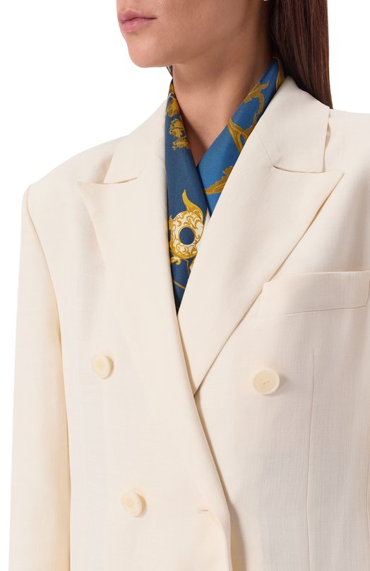 Шелковый платок Dao Radical Chic 713282.07.02 Синий  713282.07.02 Фото 2