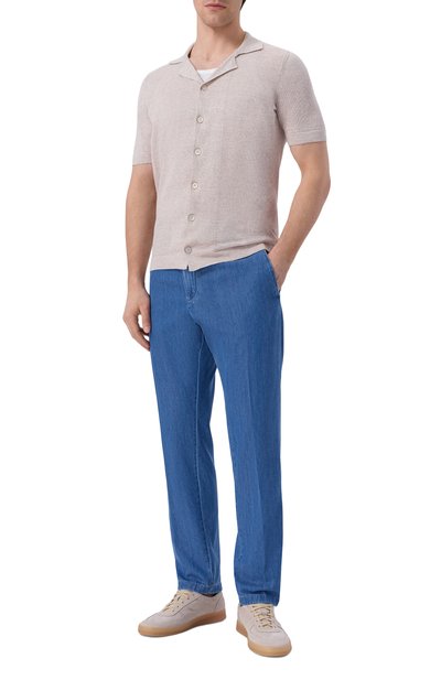 Рубашка изо льна и хлопка GRAN SASSO, арт. 57184/18637, фото 2