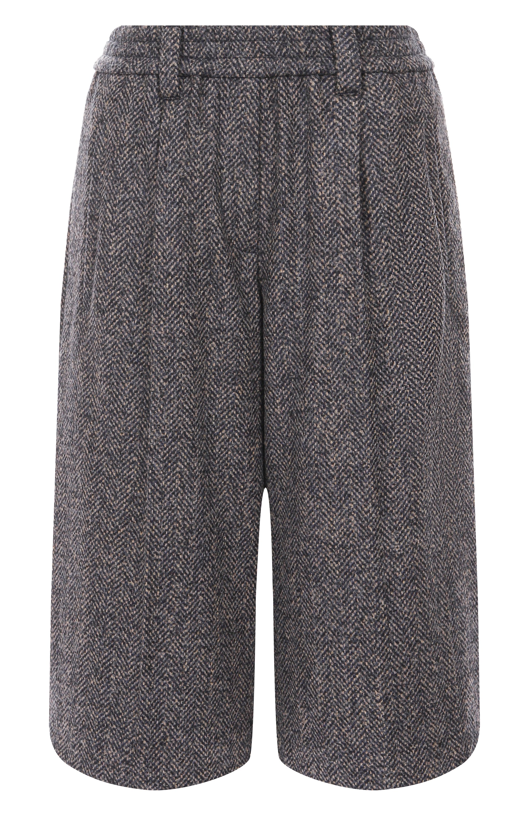 Твидовые шорты BRUNELLO CUCINELLI, арт. MG529P9038, фот�о 1