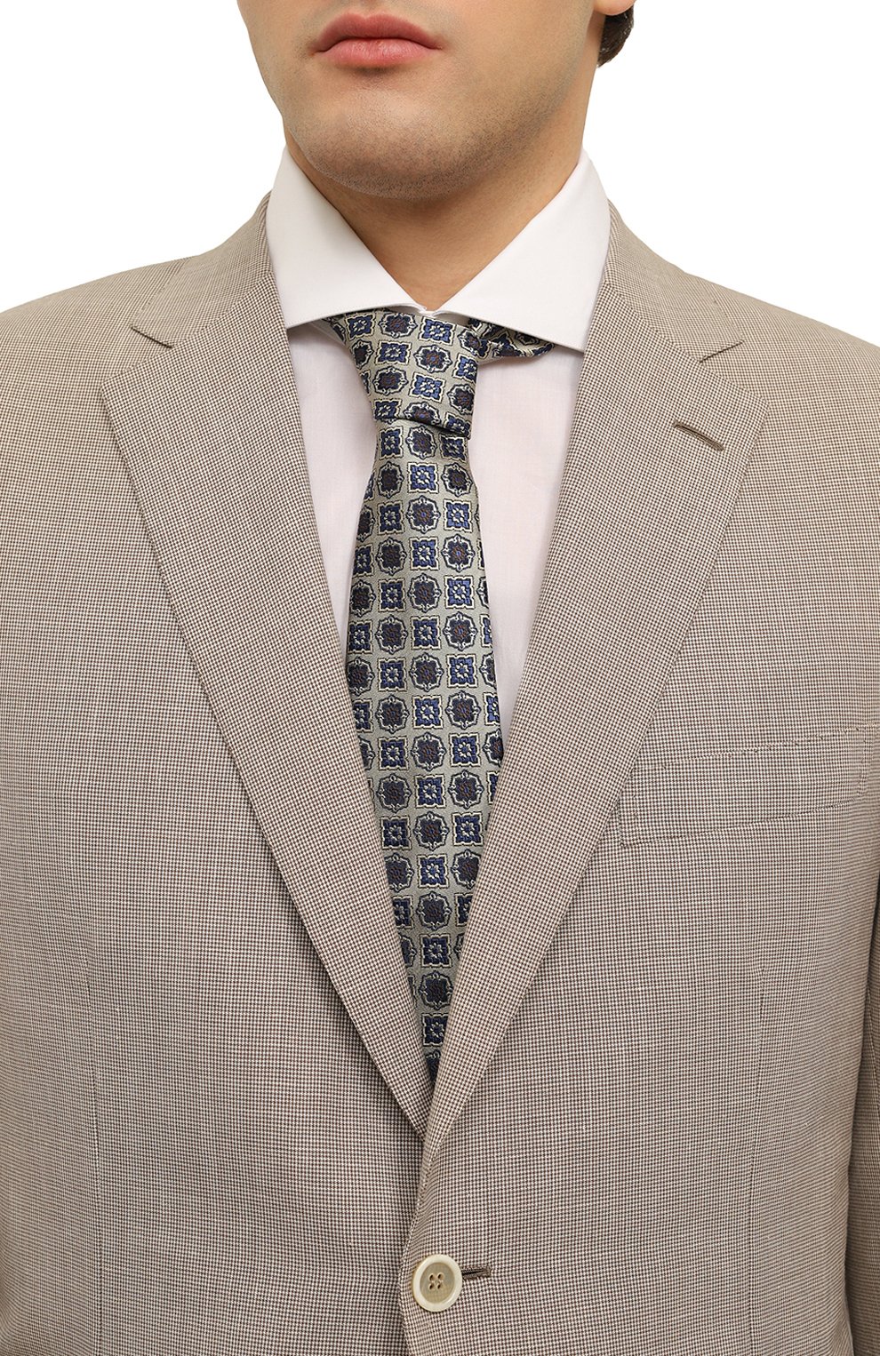 Шелковый галстук CANALI, арт. 18/HJ03966, фото 2