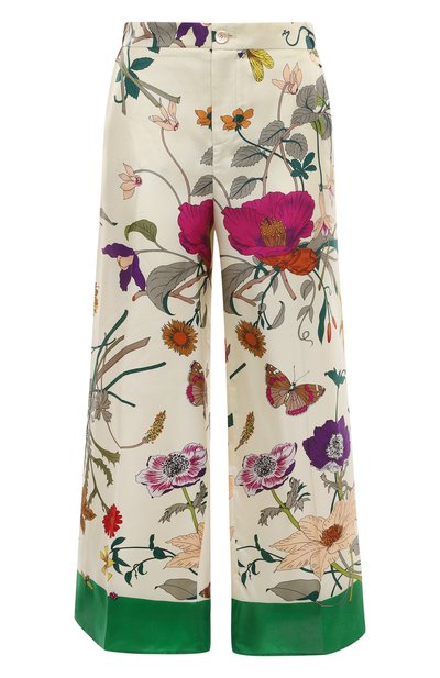 Шелковые брюки GUCCI, арт. 543465 ZLQ97, фото 1