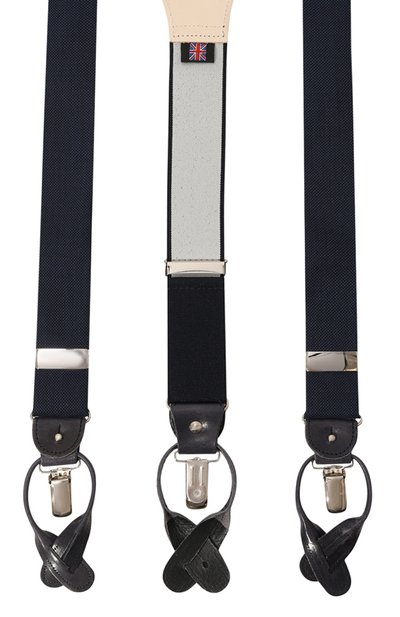 Мужские вельветовые подтяжки ALBERT THURSTON, арт. 20 2IN1