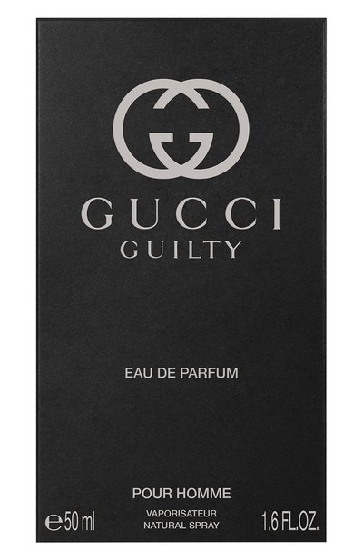 Парфюмерная вода guilty pour homme (50ml) GUCCI, арт. 3614229382112, фото 3