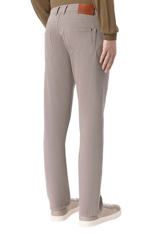 Джинсы Canali 91729/PD01637 Бежевый  91729/PD01637 Фото 4