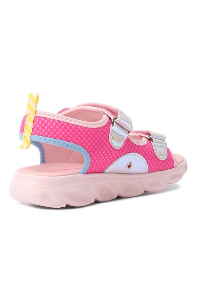 Текстильные сандалии BILLIEBLUSH розового цвета по цене 12900 руб., арт. U21992, фото 3 Текстильные сандалии BILLIEBLUSH, арт. U21992, фото 3