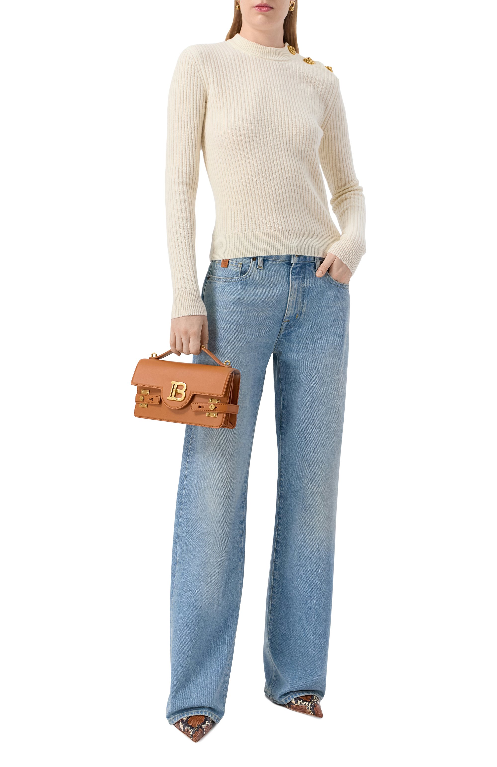 Сумка b-buzz 24 BALMAIN, арт. FN0DA828/LPRS, фото 7