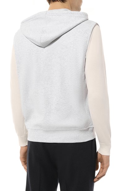 Хлопковый жилет BRUNELLO CUCINELLI, арт. M0T35B2281, фото 4