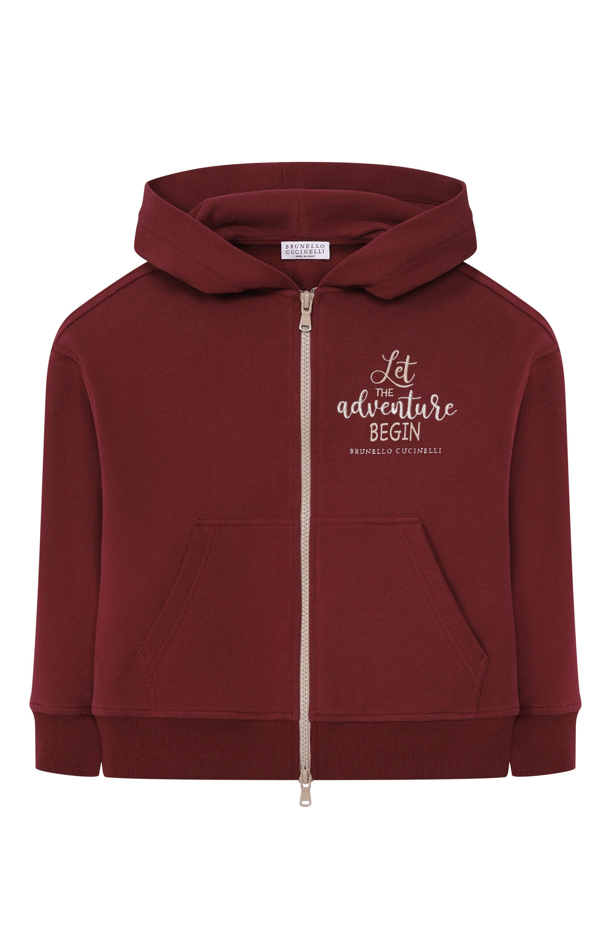 Хлопковая толстовка BRUNELLO CUCINELLI, арт. BN05NE878C, фото 1