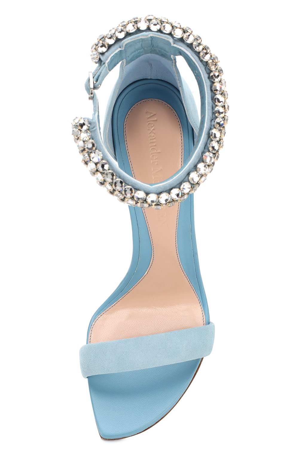 Замшевые босоножки ALEXANDER MCQUEEN, арт. 586437/WHV6B, фото 5
