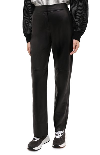 Кожаные брюки DROME, арт. DPD1977/D400, фото 4