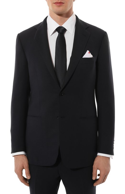 Кашемировый костюм Kiton UA81K0152E01 Синий  UA81K0152E01 Фото 4