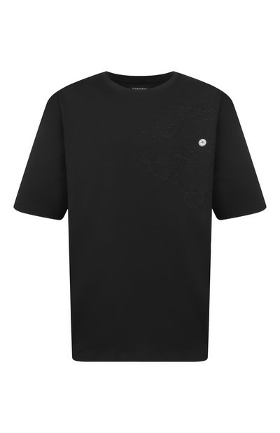 Мужская хлопковая футболка STEFANO RICCI, арт. MNH6105080/LUXT