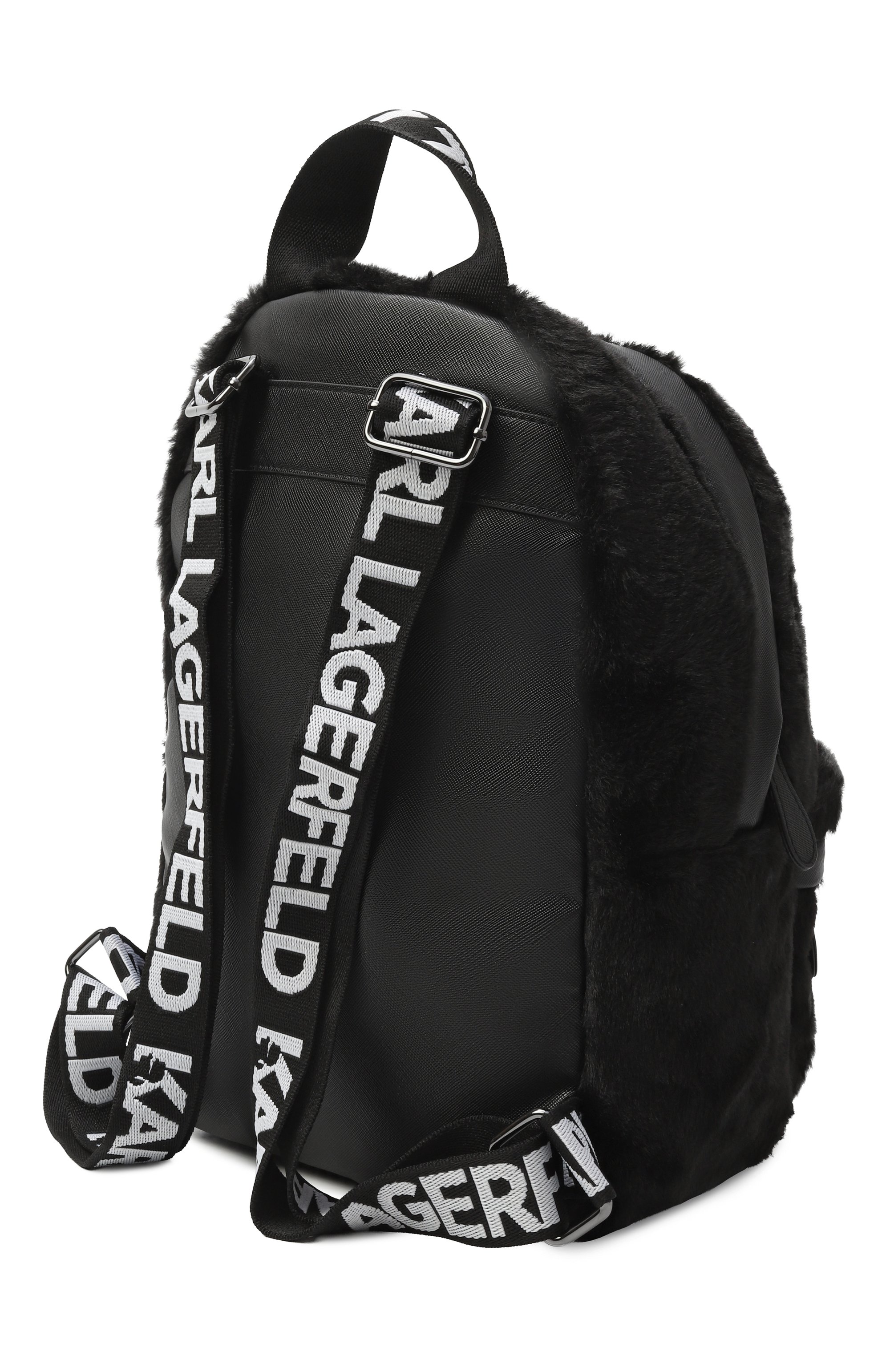 Рюкзак KARL LAGERFELD KIDS черного цвета по цене 13300 руб., арт. Z30346, фото 2 Рюкзак KARL LAGERFELD KIDS, арт. Z30346, фото 2